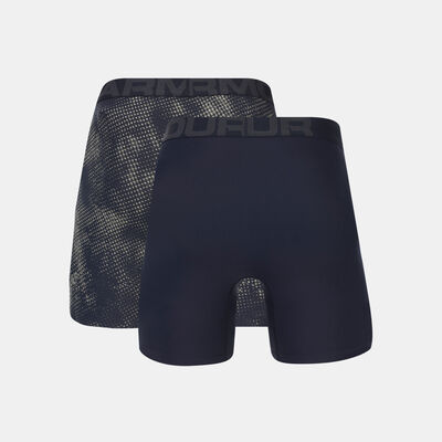 Under Armour Men's Tech™ 6-Inch Boxerjock® Boxers (2 Pack) Green