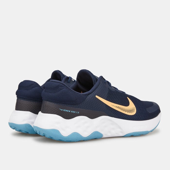 Nike Men's Renew Ride 3 Road Running Shoe Blue Nike Men's Renew Ride 3 Road Running Shoe Blue image number 2