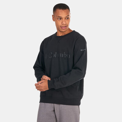 Columbia Men's Columbia™ Logo Fleece Crew Sweatshirt Black Columbia Men's Columbia™ Logo Fleece Crew Sweatshirt Black