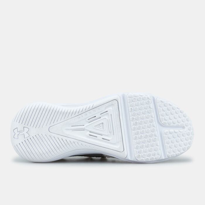 Under Armour Women's UA HOVR™ Rise 3 Training Shoe White Under Armour Women's UA HOVR™ Rise 3 Training Shoe White image number 3