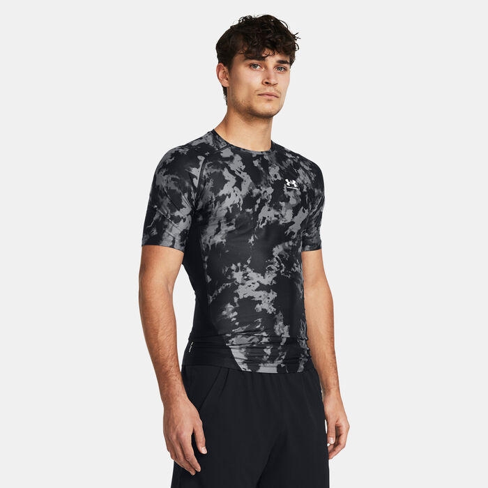 Under Armour Men's HeatGear Iso-Chill Graphic Printed Training T-Shirt Black Under Armour Men's HeatGear Iso-Chill Graphic Printed Training T-Shirt Black image number 0