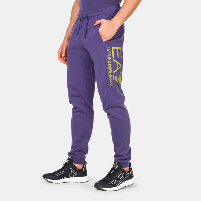EA7 Emporio Armani Men's Logo Pack Joggers Purple image number 0