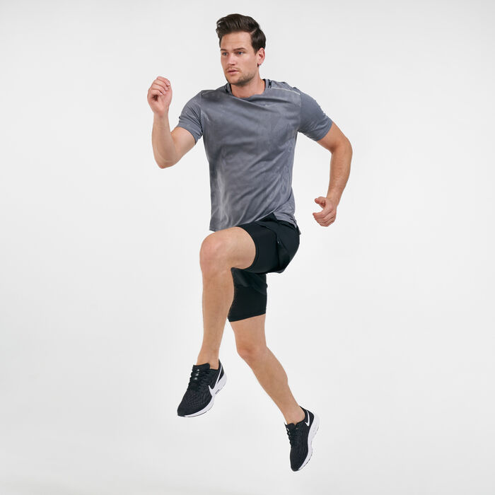 Nike Men's Flex Stride 2-in-1 Running Shorts Black Nike Men's Flex Stride 2-in-1 Running Shorts Black image number 2