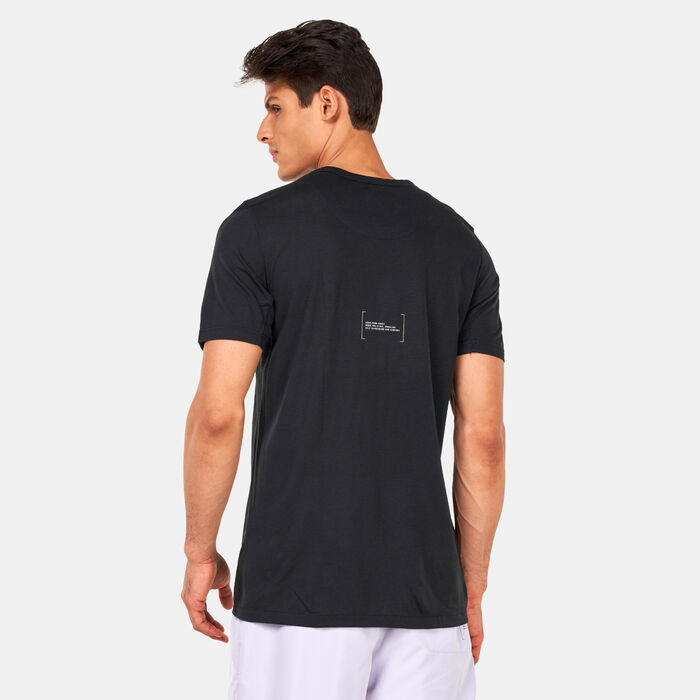 adidas Men's Fit T-Shirt Black adidas Men's Fit T-Shirt Black image number 1