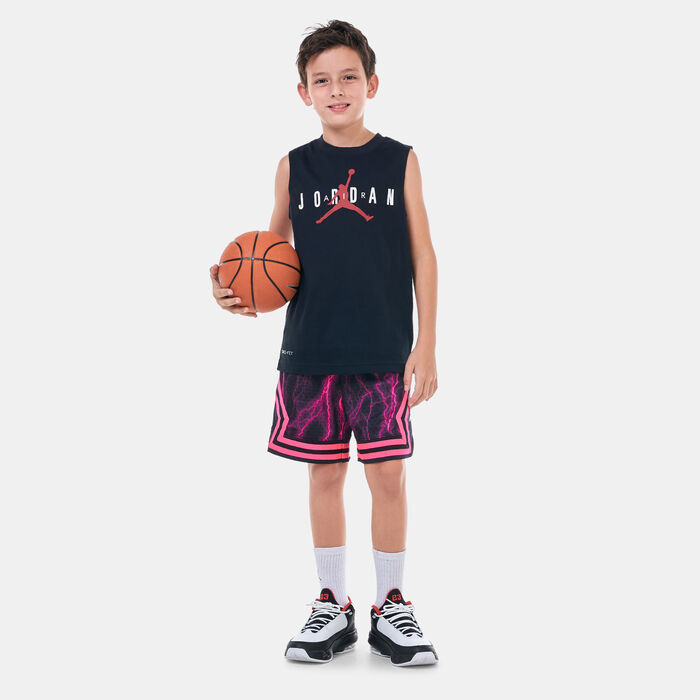 Jordan Kids' Jumpman Basketball Tank Top (Older Kids) Black Jordan Kids' Jumpman Basketball Tank Top (Older Kids) Black image number 2