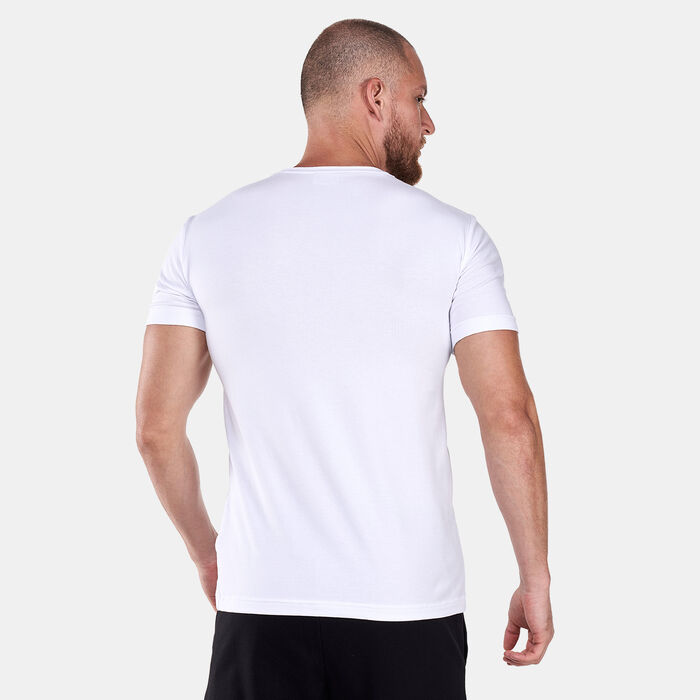 EA7 Emporio Armani Men's Train Graphic Series T-Shirt White EA7 Emporio Armani Men's Train Graphic Series T-Shirt White image number 1