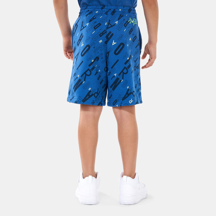 Jordan Kids' Essentials HBR Shorts Blue Jordan Kids' Essentials HBR Shorts Blue image number 1