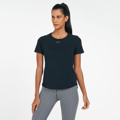 Nike Women's Dri-FIT UV One Luxe T-Shirt Black