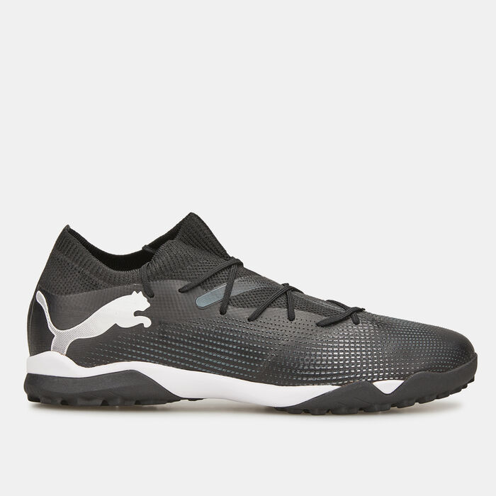 PUMA Men's FUTURE 7 MATCH Turf Ground Football Shoes Black PUMA Men's FUTURE 7 MATCH Turf Ground Football Shoes Black image number 0