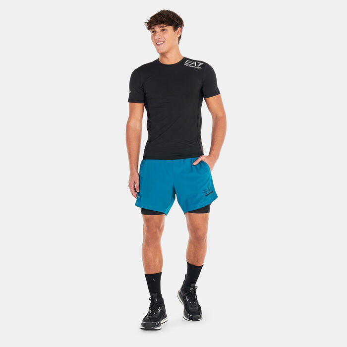 EA7 Emporio Armani Men's Vigor7 Training T-Shirt Black image number 2