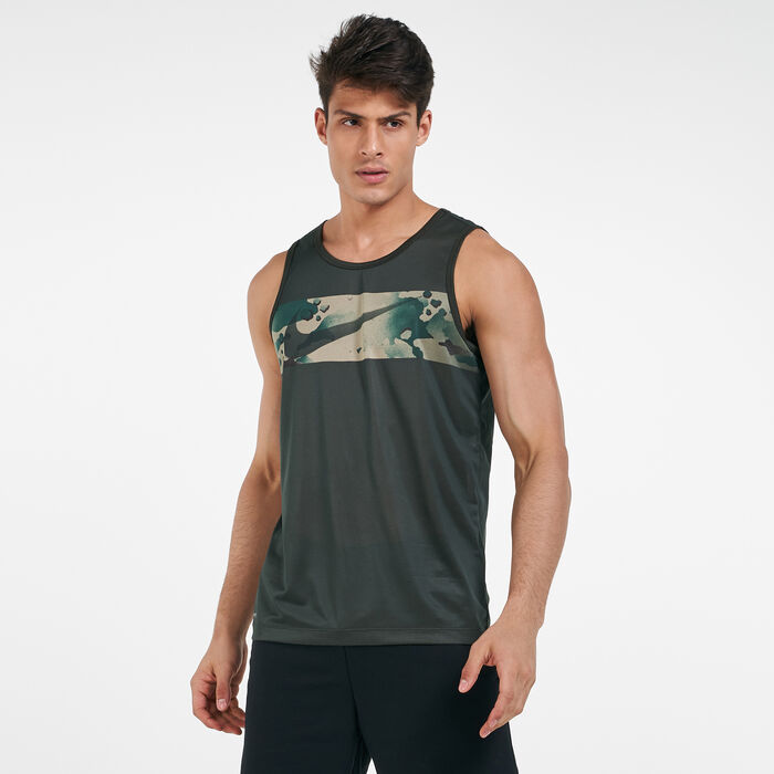 Nike Men's Legend Camo Swoosh Tank Top Multi image number 0