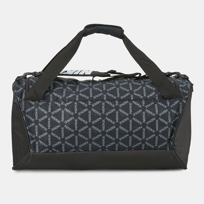Nike Brasilia 9.0 Allover Print Medium Duffel Bag Black Nike Brasilia 9.0 Allover Print Medium Duffel Bag Black image number 1