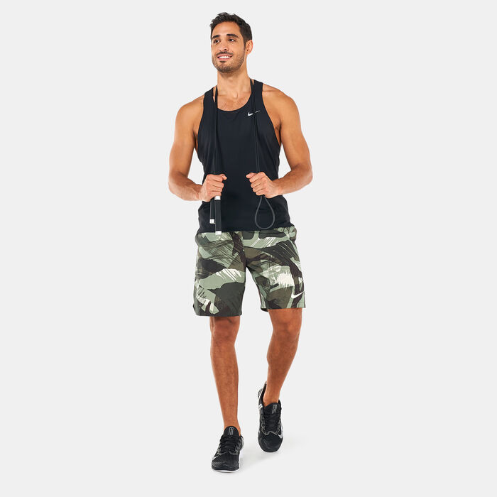 Nike Men's Dri-FIT Flex 9-Inch Woven Shorts Green Nike Men's Dri-FIT Flex 9-Inch Woven Shorts Green image number 2