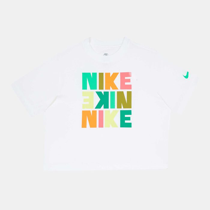 Nike Kids' Sportswear T-Shirt (Older Kids) White Nike Kids' Sportswear T-Shirt (Older Kids) White image number 0