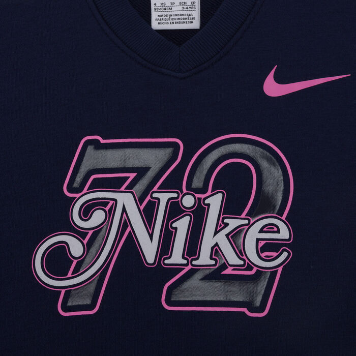 Nike Kids' Varsity Prep Sweatshirt Blue image number 2