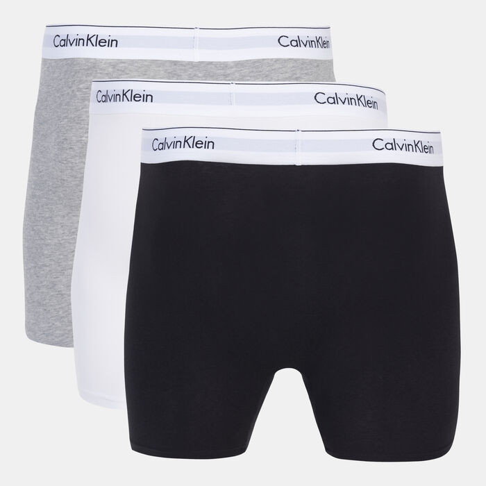 Calvin Klein Men's Modern Boxer Briefs (3 Pack) Multi Calvin Klein Men's Modern Boxer Briefs (3 Pack) Multi image number 1