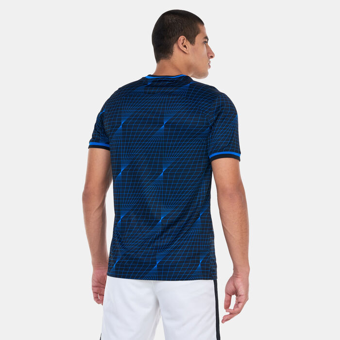 Nike Men's Chelsea 23/24 Away Replica Football Jersey Blue Nike Men's Chelsea 23/24 Away Replica Football Jersey Blue image number 1