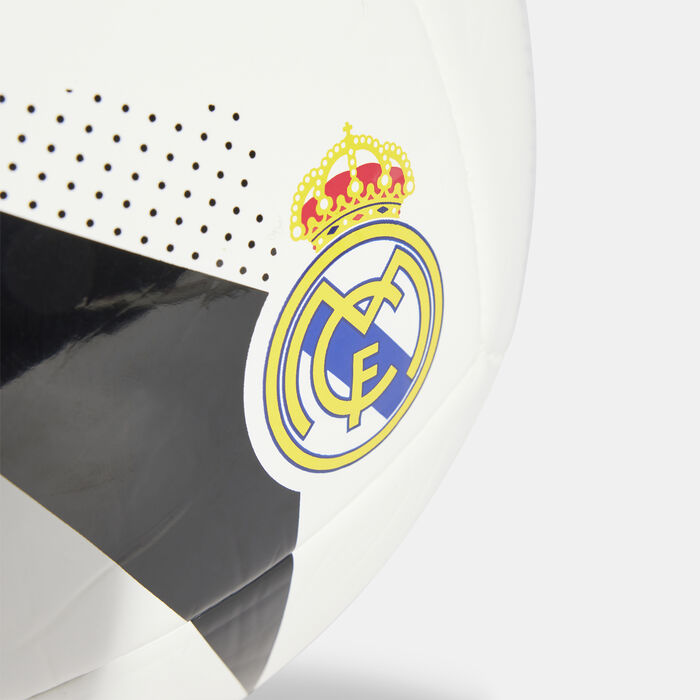 adidas Real Madrid Home Club Football White adidas Real Madrid Home Club Football White image number 2