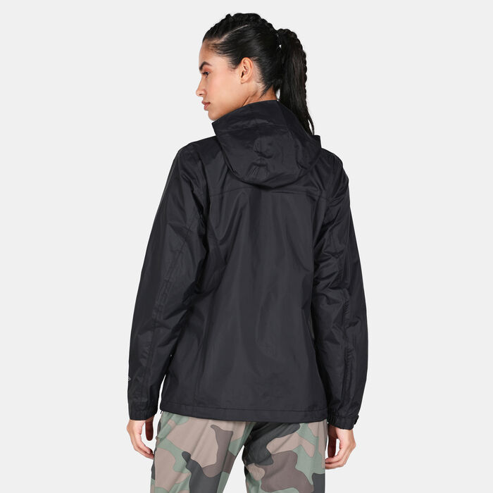 Columbia Women’s Arcadia™ II Rain Jacket Black Columbia Women’s Arcadia™ II Rain Jacket Black image number 1