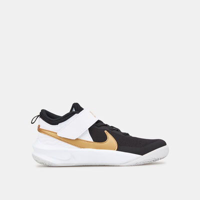 Nike Kids' Team Hustle D 10 Shoe White Nike Kids' Team Hustle D 10 Shoe White