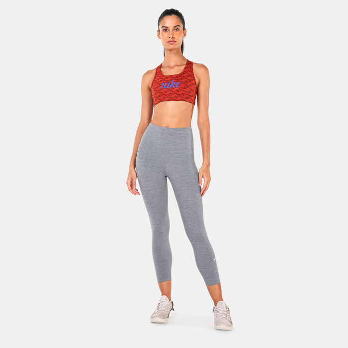 Nike Women's Dri-FIT Swoosh Sports Bra Maroon Nike Women's Dri-FIT Swoosh Sports Bra Maroon image number 2