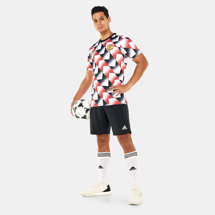 adidas Men's Manchester United Pre-Match Jersey - 2022/23 Multi adidas Men's Manchester United Pre-Match Jersey - 2022/23 Multi image number 2