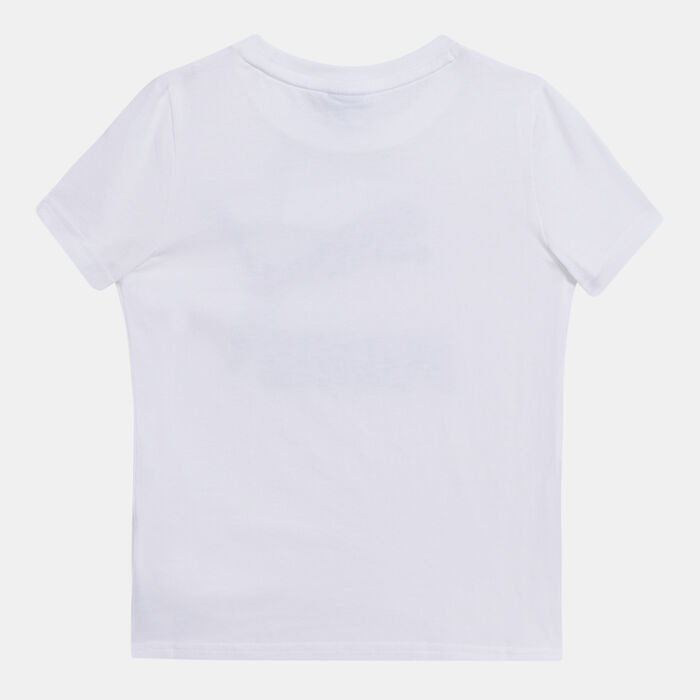 PUMA Kids' Classics Summer Roar Logo T-Shirt White PUMA Kids' Classics Summer Roar Logo T-Shirt White image number 1