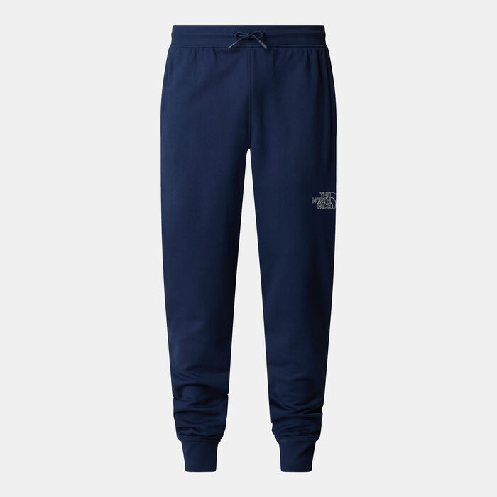 The North Face Men's Drew Peak Sweatpants Blue The North Face Men's Drew Peak Sweatpants Blue image number 0