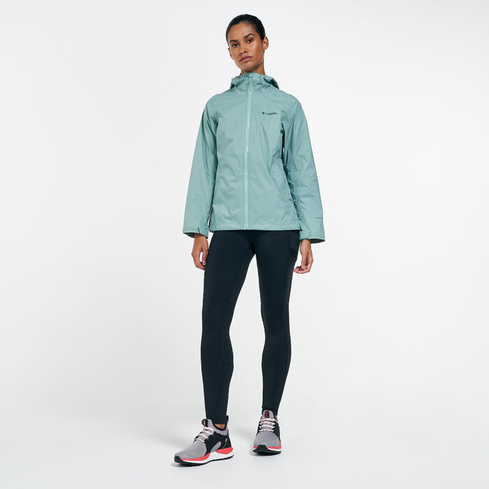 Columbia Women's EvaPOURation™ Jacket Green Columbia Women's EvaPOURation™ Jacket Green image number 2