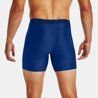 Under Armour Men's Tech™ 6-Inch Boxerjock® Boxers (2 Pack) Blue