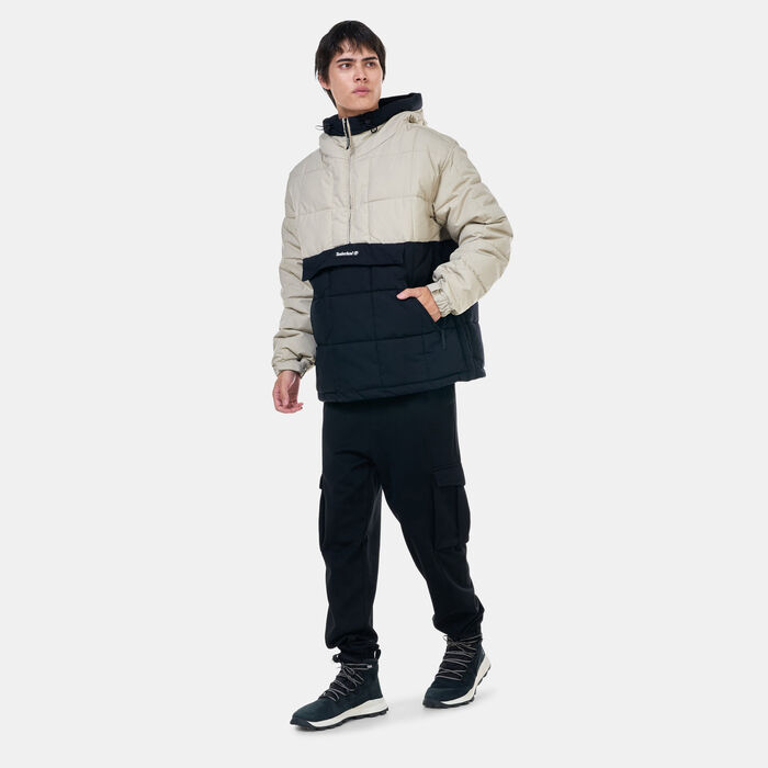 Timberland Men's Puffer Pullover Jacket Black Timberland Men's Puffer Pullover Jacket Black image number 2