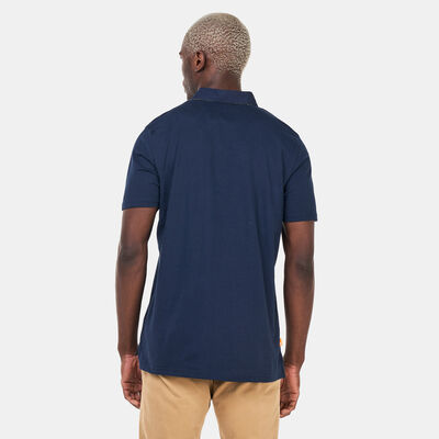 Timberland Men's Outdoor Heritage Seasonal Polo Shirt Blue Timberland Men's Outdoor Heritage Seasonal Polo Shirt Blue