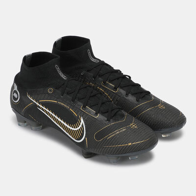 Nike Men's Mercurial Superfly 8 Elite Firm Ground Football Shoe White Nike Men's Mercurial Superfly 8 Elite Firm Ground Football Shoe White