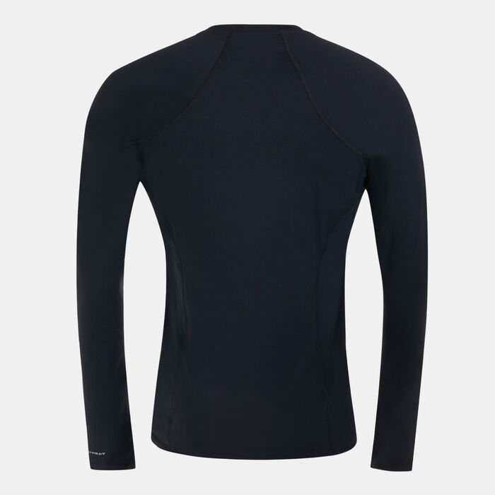 Columbia Men's Omni-Heat™ Midweight Baselayer Crew T-Shirt Black Columbia Men's Omni-Heat™ Midweight Baselayer Crew T-Shirt Black image number 1