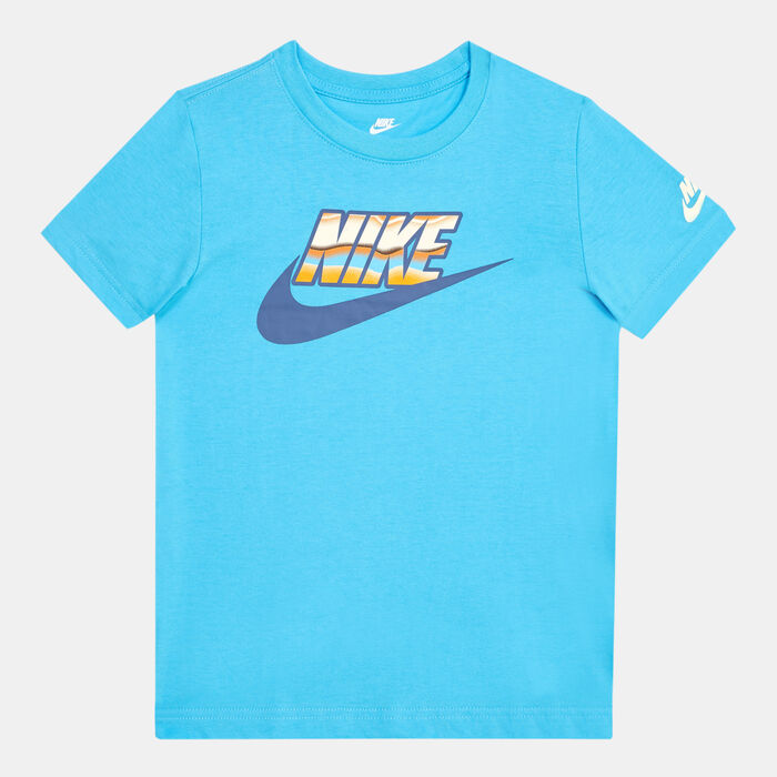 Nike Kids' Stripe Scape Futura T-Shirt (Baby And Toddler) Blue Nike Kids' Stripe Scape Futura T-Shirt (Baby And Toddler) Blue image number 0