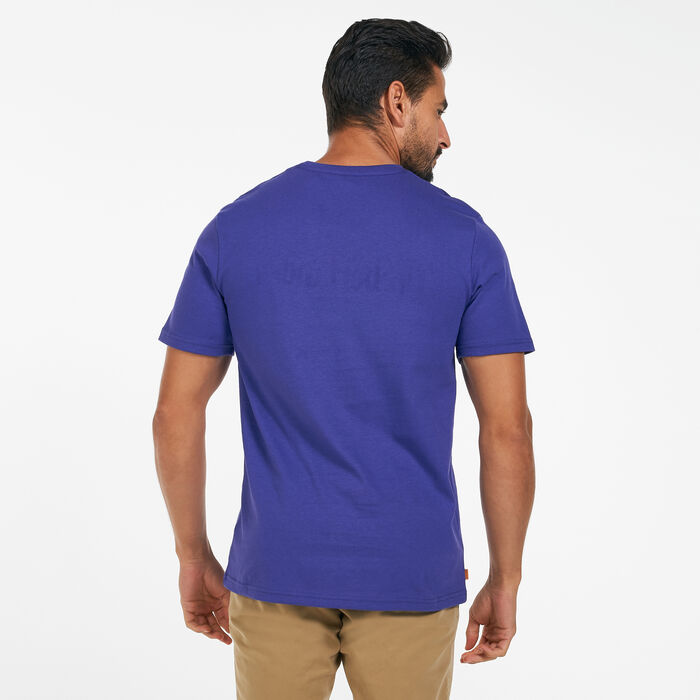 Timberland Men's Outdoor Heritage Est.1973 T-Shirt Blue Timberland Men's Outdoor Heritage Est.1973 T-Shirt Blue image number 1