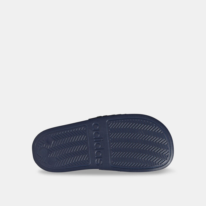 adidas Kids' Adilette Shower Slides Blue adidas Kids' Adilette Shower Slides Blue image number 3