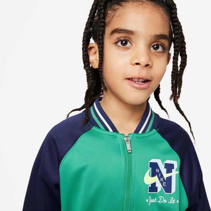 Nike Kids' Sportswear Next Gen Dri-FIT Tricot Set Green Nike Kids' Sportswear Next Gen Dri-FIT Tricot Set Green image number 2