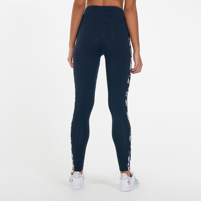 adidas Originals Women's Essentials Leggings Blue adidas Originals Women's Essentials Leggings Blue image number 1
