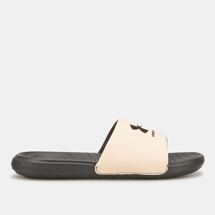 Under Armour Women's Ansa Fixed Slides Pink image number 1