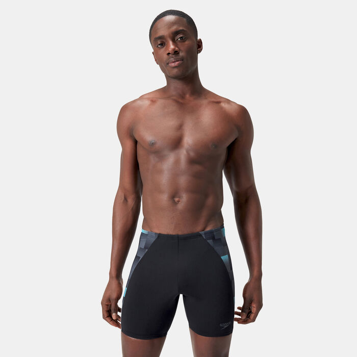 Speedo Men's Endurance+ MAX Splice Swimming Jammers Black Speedo Men's Endurance+ MAX Splice Swimming Jammers Black image number 0