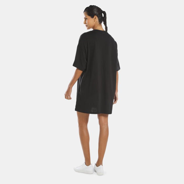 PUMA Women's Classics T-Shirt Dress Black PUMA Women's Classics T-Shirt Dress Black image number 1