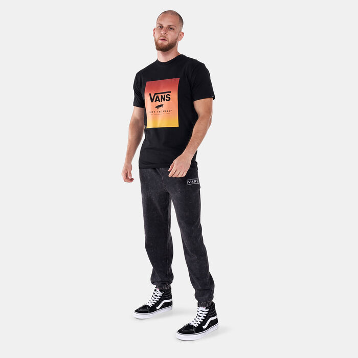 Vans Men's Classic Print Box T-Shirt Black image number 2