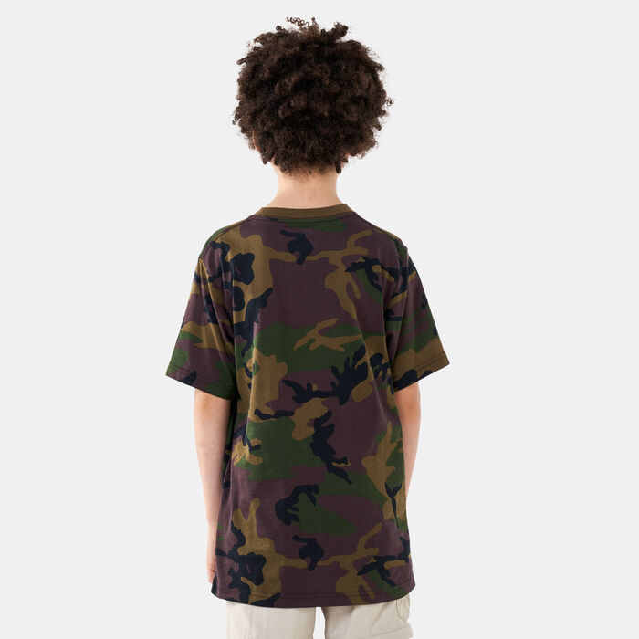Vans Kids' Off The Wall T-Shirt Green Vans Kids' Off The Wall T-Shirt Green image number 1