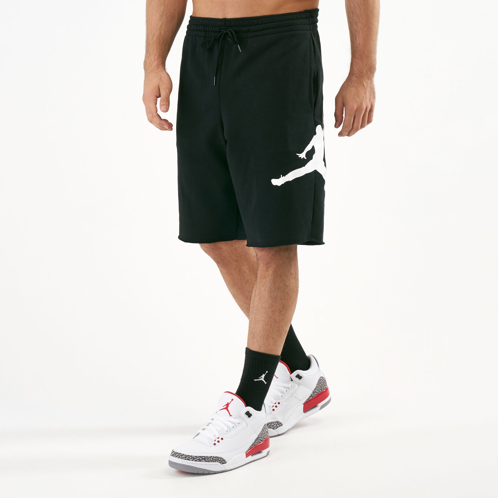 Jordan jumpman fleece shorts hot sale