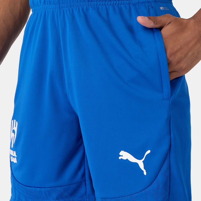 PUMA Men's Al Hilal Training Football Shorts Blue PUMA Men's Al Hilal Training Football Shorts Blue image number 3