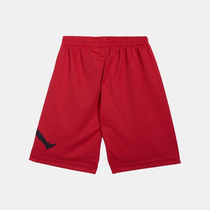 Jordan Kids' Jumpman Wrap Mesh Shorts Red Jordan Kids' Jumpman Wrap Mesh Shorts Red image number 1