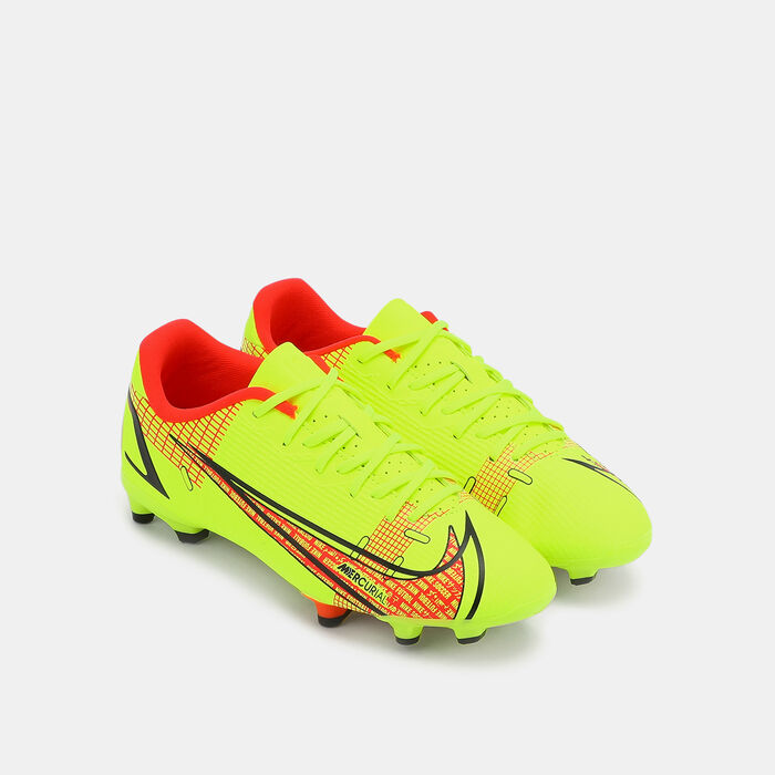 Nike Kids' Mercurial Vapor 14 Academy Multi-Ground Football Shoe yellow Nike Kids' Mercurial Vapor 14 Academy Multi-Ground Football Shoe yellow image number 1