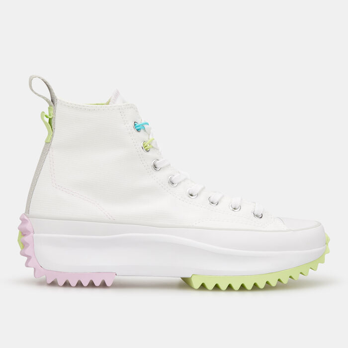 Converse Run Star Hike Platform Unisex Shoes White Converse Run Star Hike Platform Unisex Shoes White image number 0