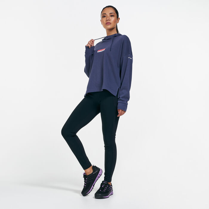 Columbia Women's Logo II French Terry Hoodie Blue image number 2